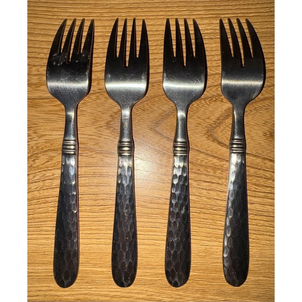 Cambridge‎ Silver Flatware MAJESTY Salad Forks Set Of Four 7.75" - Picture 3 of 5